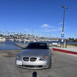 BMW 550i 2006 Grey Sedan