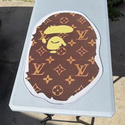 Bape X LV Rugs/ Wall Art