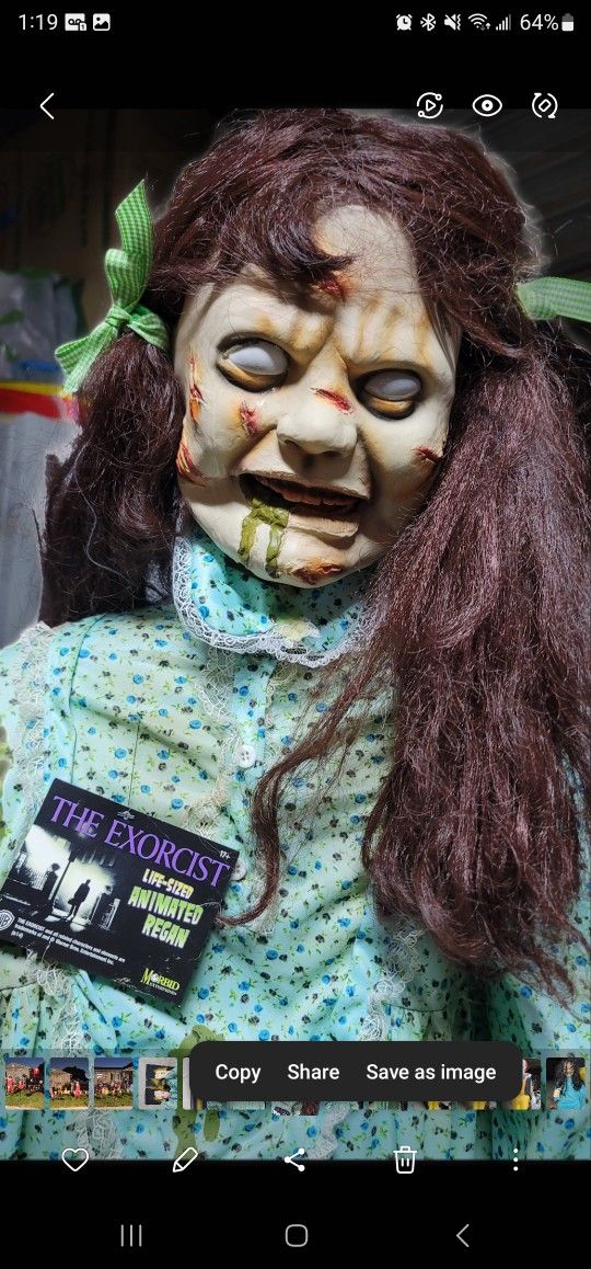 The Exorcist Regan Animatronic Prop