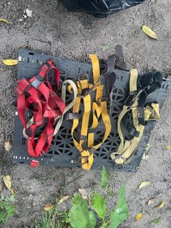 Harnesses, and also the ropes