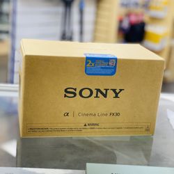 Sony FX30 Digital Cinema Camera