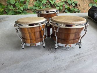 Rare Vintage Valje Triple Bongos