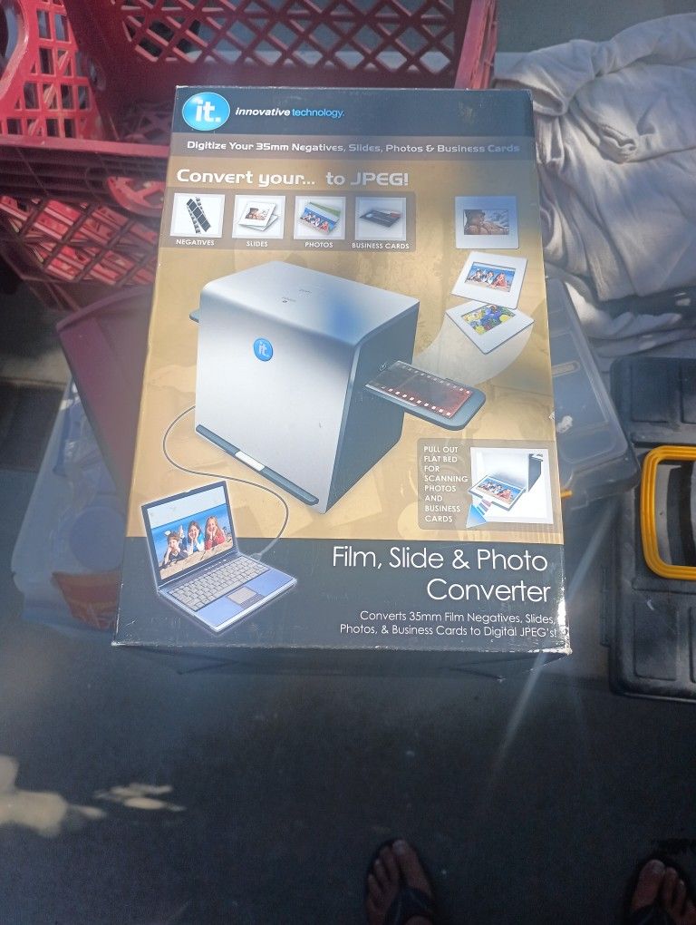 Film Slide And Photo Converter To Digital JPEG's