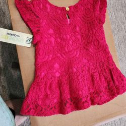 Baby Girl Frock Maroon Color. Brand New Never Used Very Beautiful  Only For $ 3