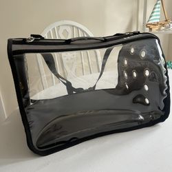 Clear  Pet Carrier - 9.8 x 15.7  Inch 