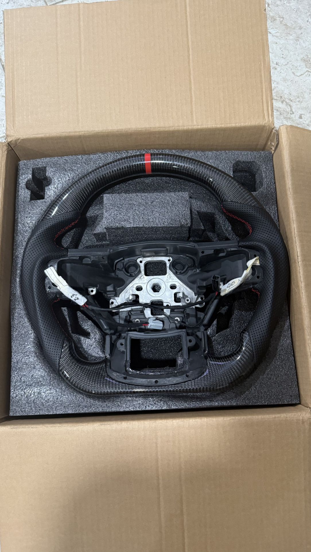 2017-2020 Ford Raptor Carbon Fiber Steering Wheel