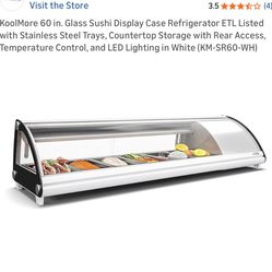 Yoshimasa Sushi Display case Used