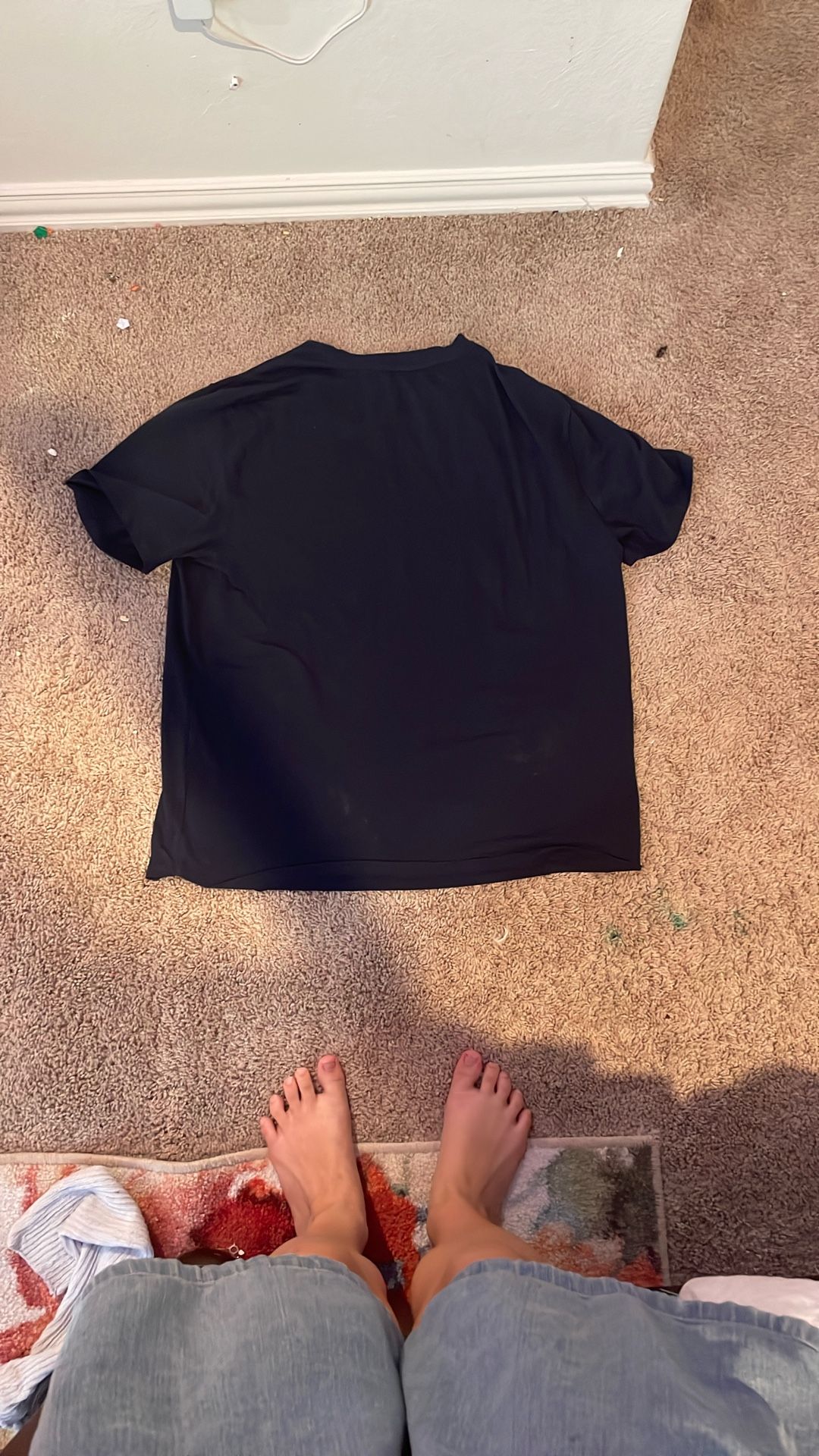 Oversized Dark Navy Blue Shirt Men’s