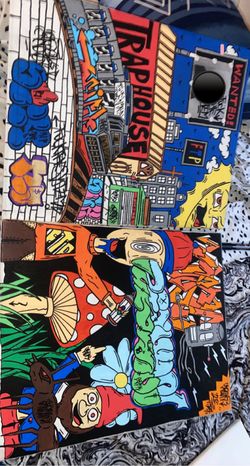 Graffiti canvas #supreme #art #painting # #decoration 