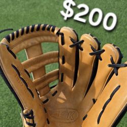 Game Ready Wilson A2K 1810SS 12.75" Outfield Glove - Pro Stock Leather!