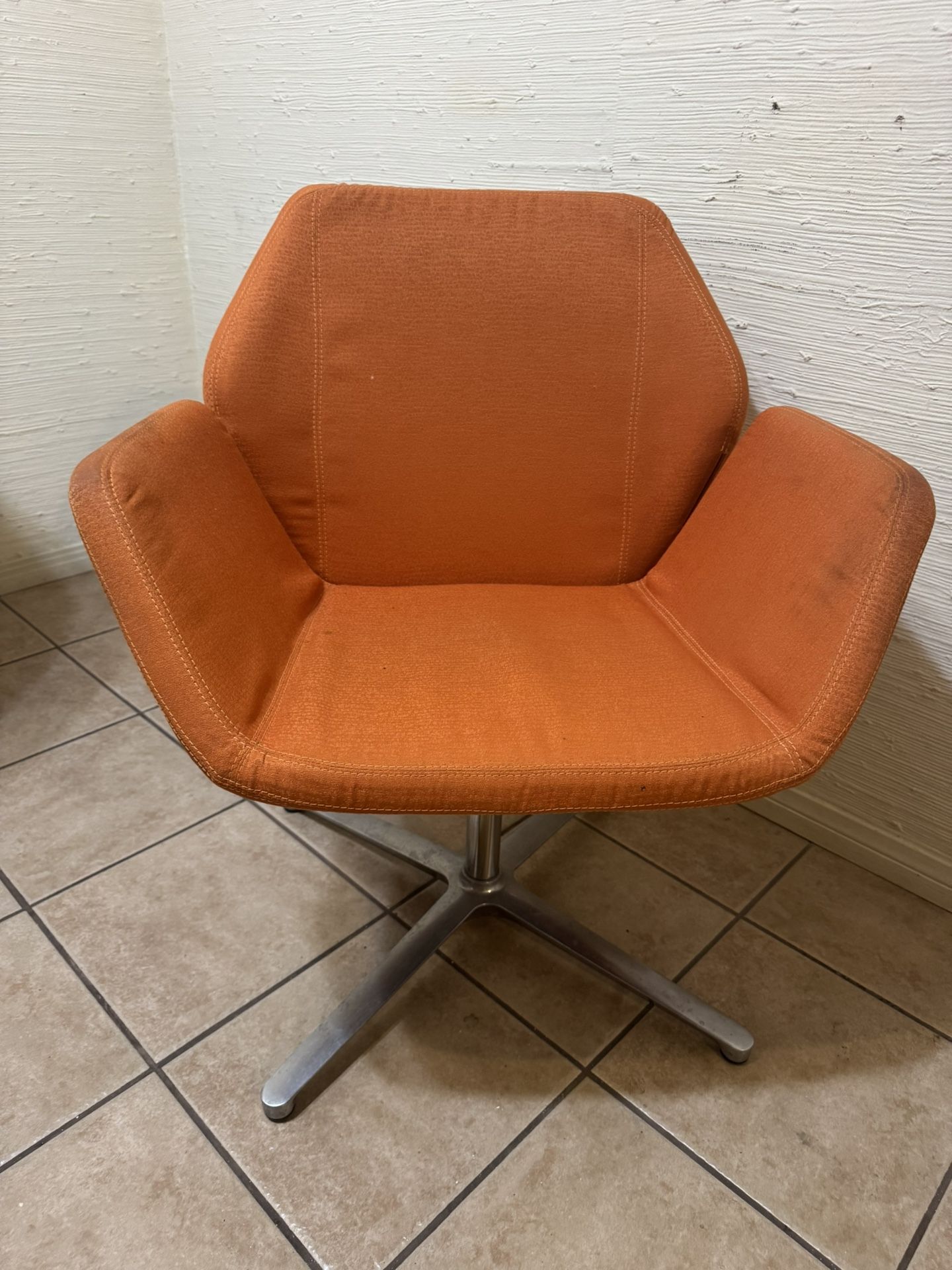 Retro Spinning Armchair