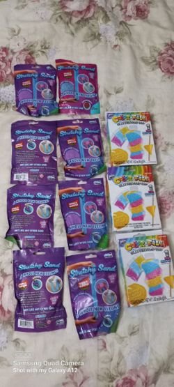 New Unopened Sealed Stretchy Sand Bags Great For Family Fun Time All Bags For $10