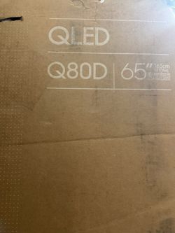 SAMSUNG 65-Inch Class QLED 4K Q80D Series Quantum HDR+, Dolby Atmos Object Tracking Sound Lite, Direct Full Array, Q-Symphony 3.0, Gaming Hub, Smart T