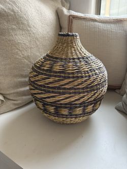 Unique, Wicker Vase