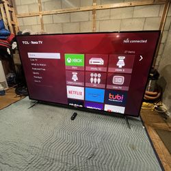 TCL 75” Roku LED Flat Panel TV