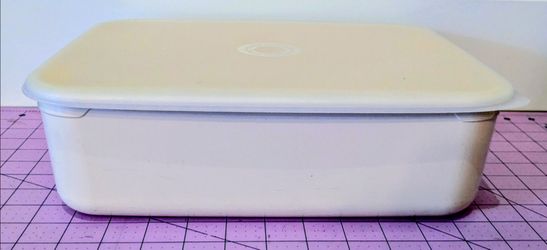 Vintage Tupperware Microwave 5 quart roaster pan/casserole cooker dish w lid #2341