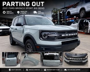2021 2022 FORD BRONCO SPORT BIG BEND FULL PART OUT