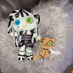 Monster High Frankie Stein And Watzit Plushie