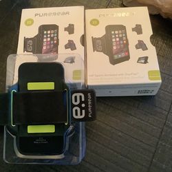 2 Brand New HIP Sports ArmBand With Dry +Flex Phone cases