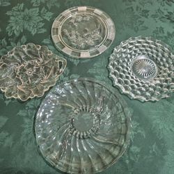 Glass Serving Plates & Platters