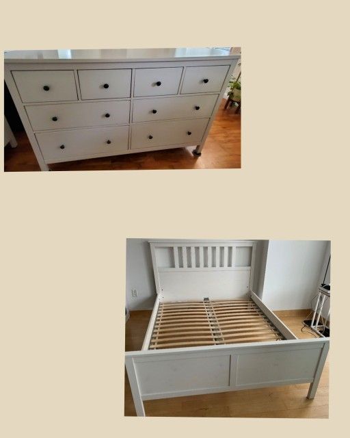 Bed Frame And Dresser