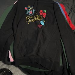black champion hoodie