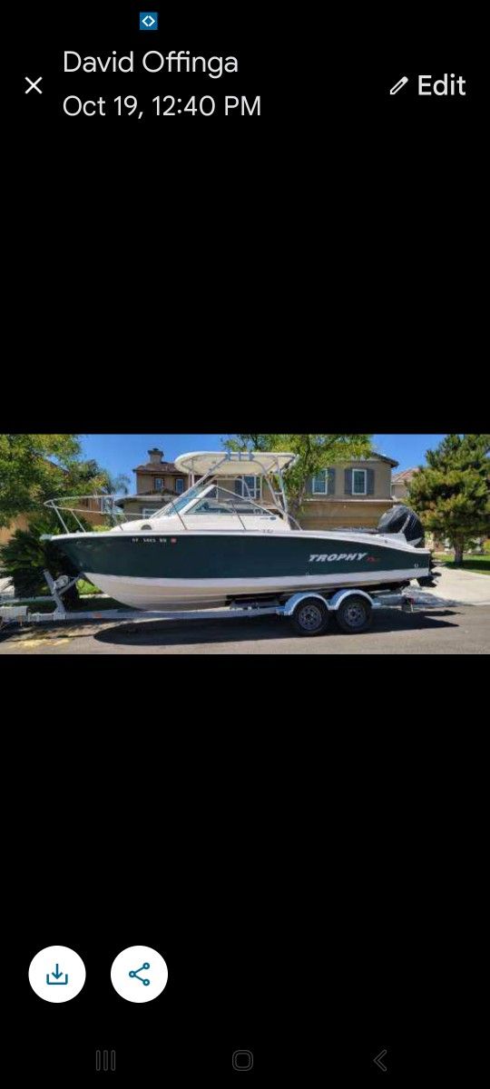 2006 Trophy Pro 2302WA