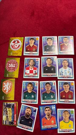 Fifa Panini world cup cards