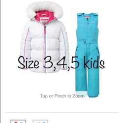 Snow Suit For Toddlers New 