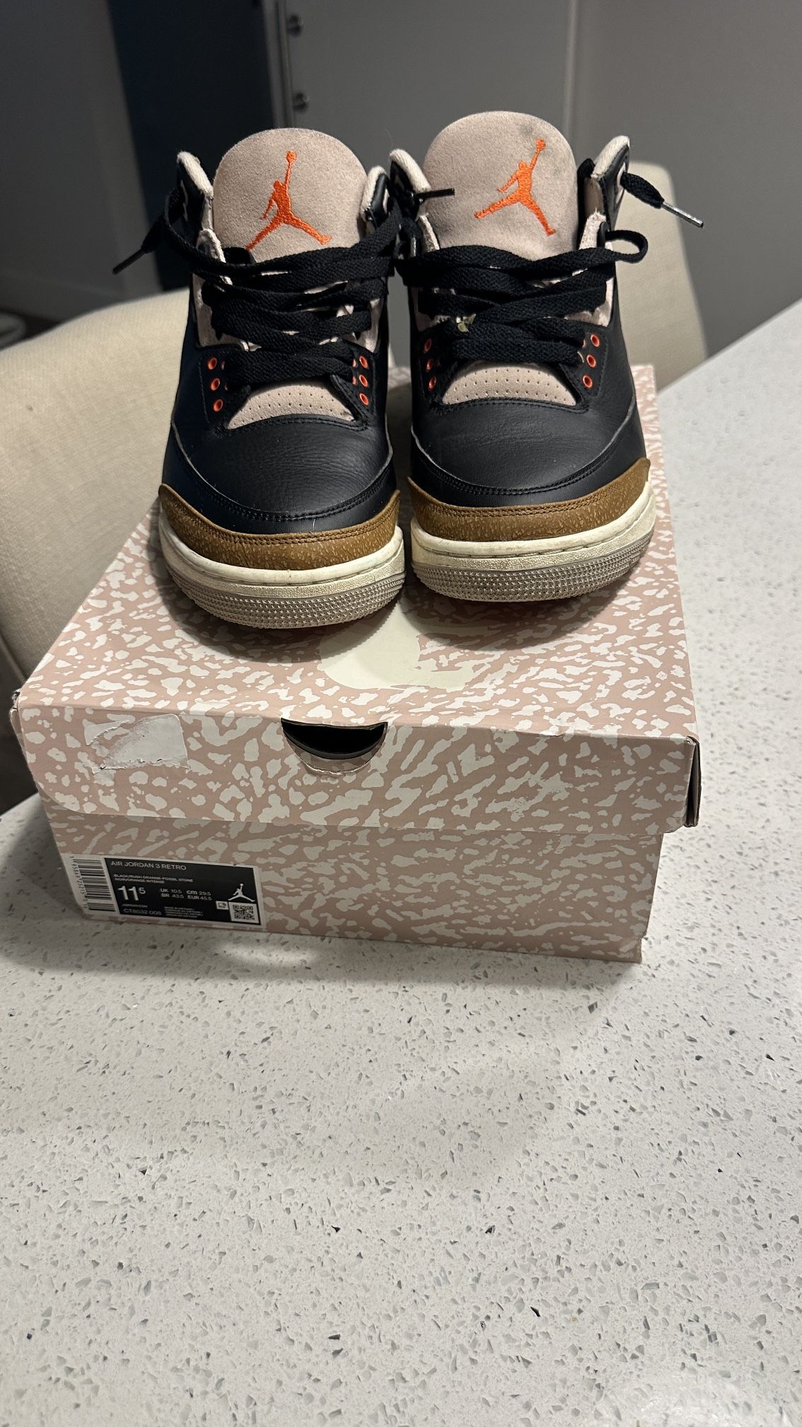 Jordan Elephant 3 (authentic) Size 11-1/2