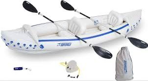 SEA EAGLE 370 INFLATABLE KAYAK PACKAGE 3-SEATER