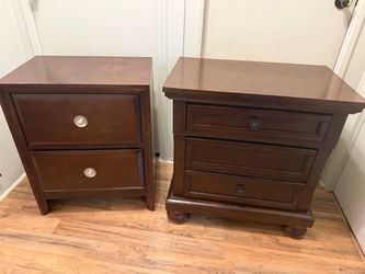 Two nightstands/side tables (read description)