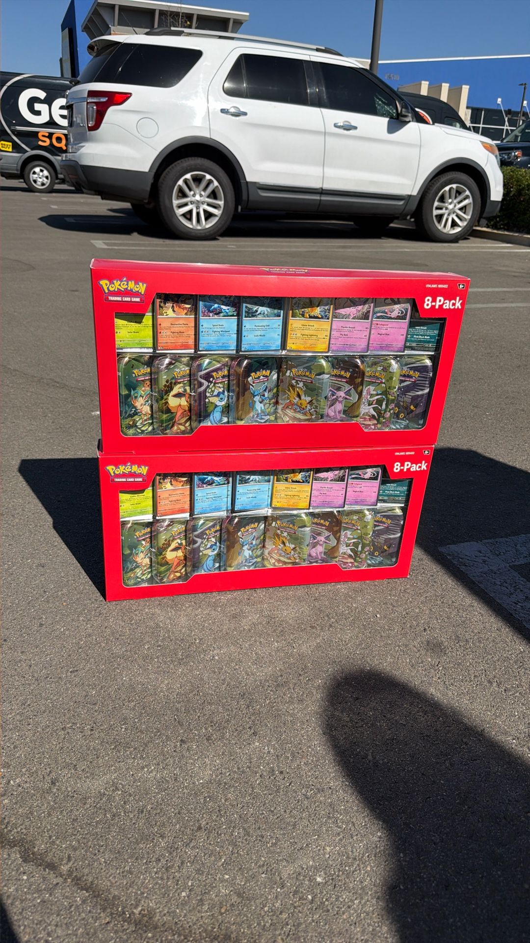 Pokemon Prismatic Evolutions Tins Costco 
