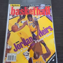 Kobe Duncan 1999 NBA basketball Beckett magazine