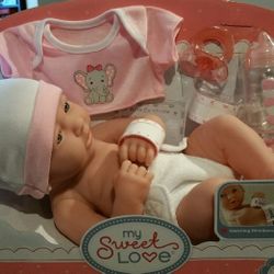 My Sweet Love Newborn Baby Doll 