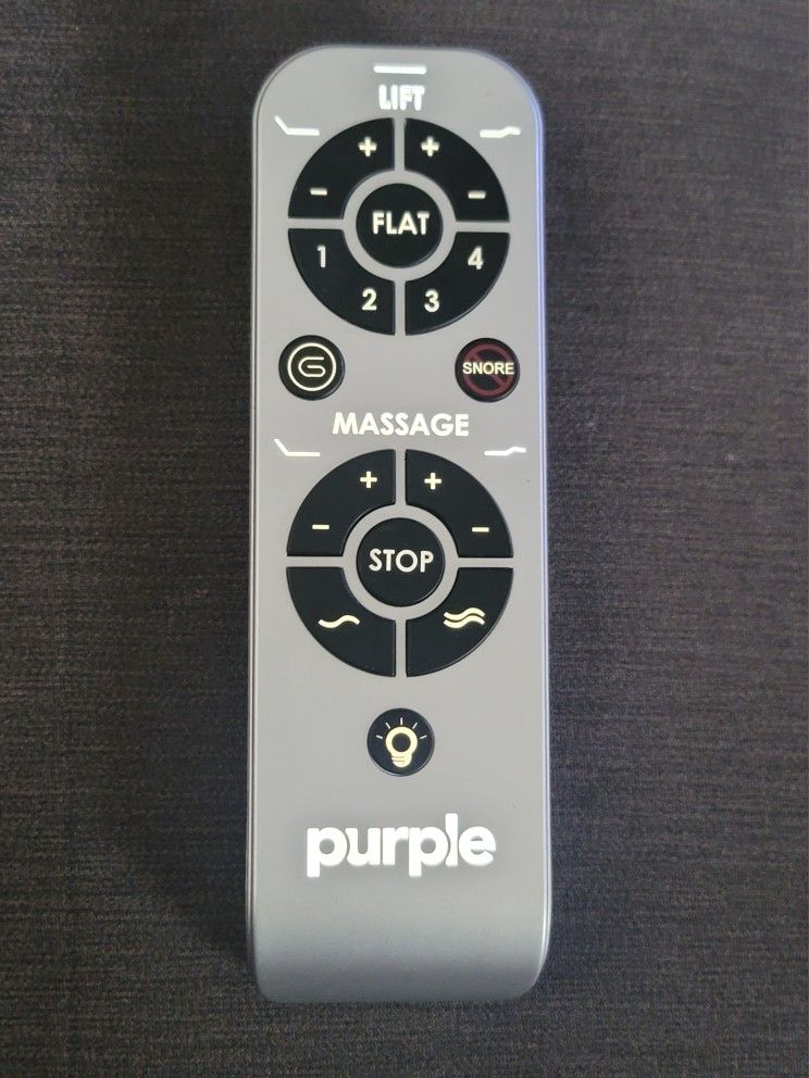 Original Remote for Purple Powerbase Adjustable Bed (Reverie 8Q, i8, 8x)