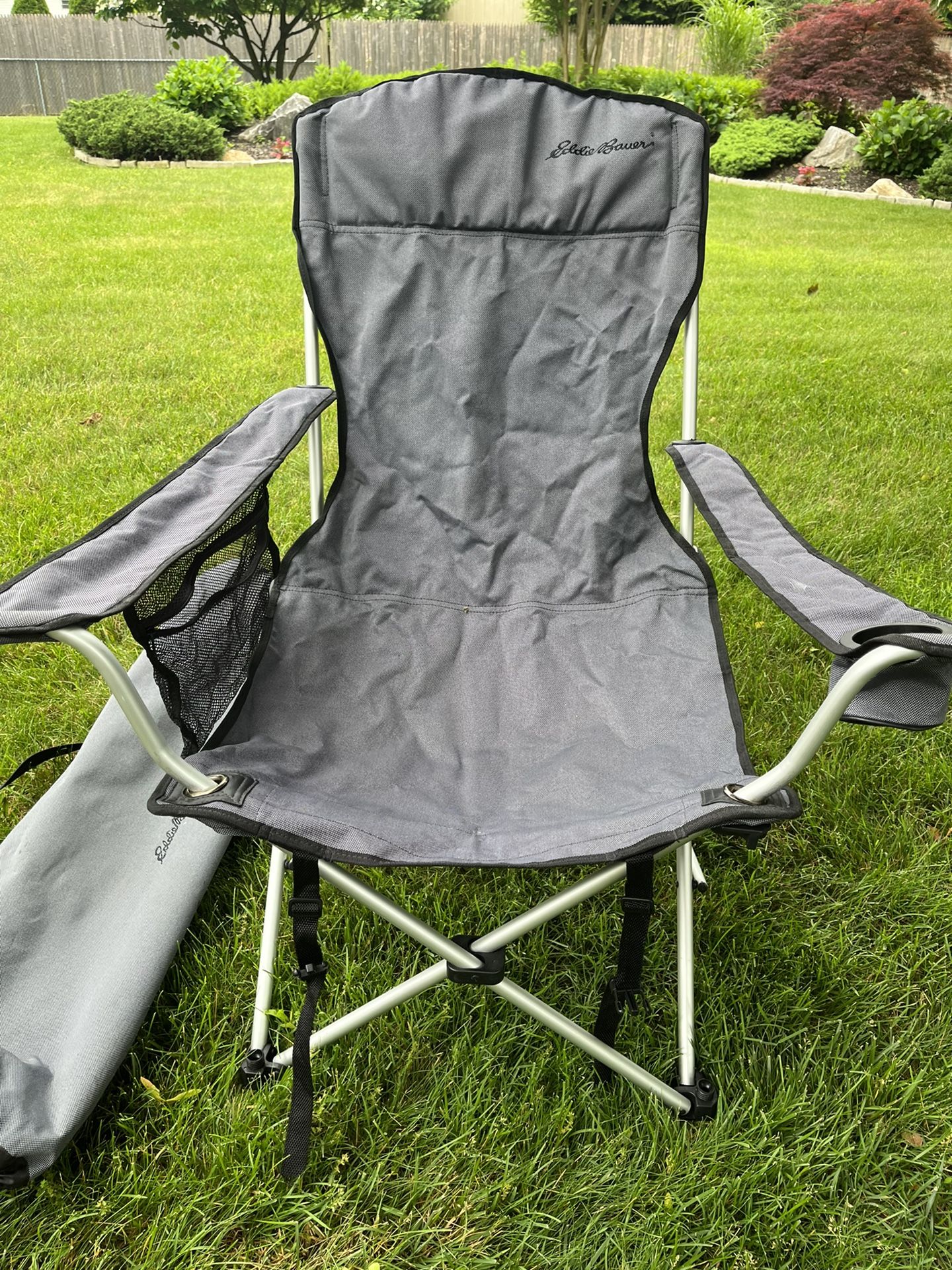 Eddie Bauer High Back Oversized Folding Camp Chair