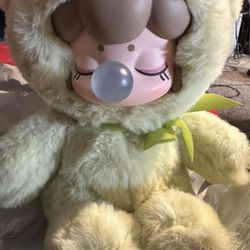 Nanci Bubble Pistachio Bear from the Rolife Colorful Chocolate Cutie Bears series of collectible plush dolls. NEW IN BOX