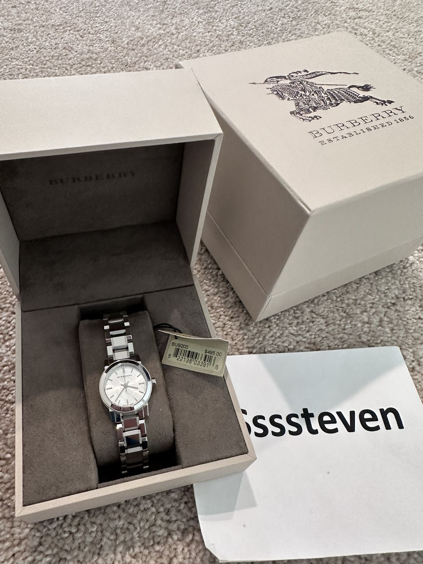 Like New Burberry Watch