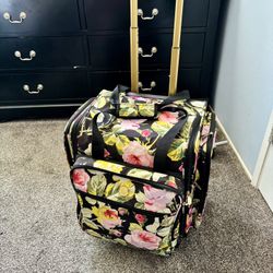 Anna Griffin Craft Luggage Rolling Storage Bag - AMAZING CONDITION!