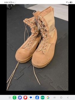 Tan boots