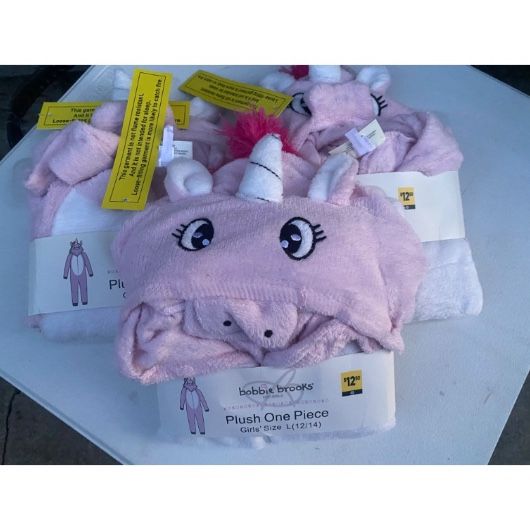 Girl’s Plush 1 Piece . $6 each