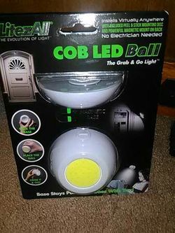 Cob Led Ball** New ** grab & go light! - $4