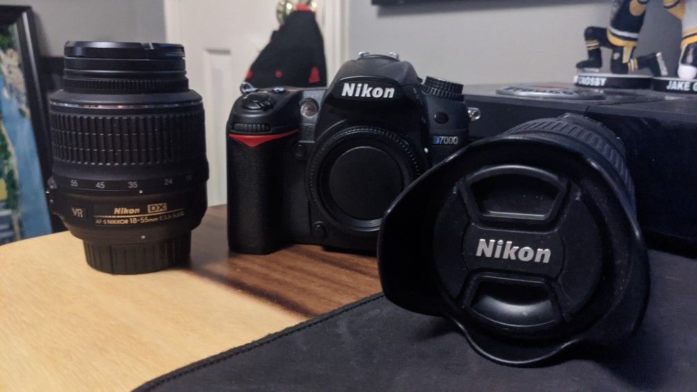 Nikon D7000 with 2 Lenses