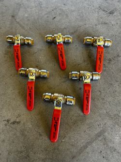 Max 1/2 in. Brass Push-to-Connect Ball Valve