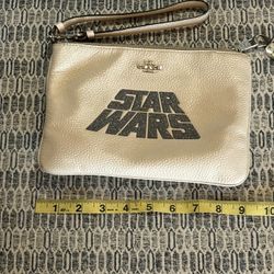 Limited Edition Coach Star Wars Zippered wristlet 