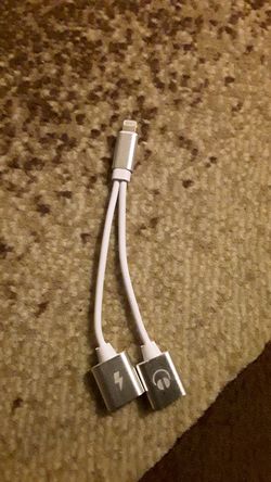 iPhone Headphone and Charger Adapter