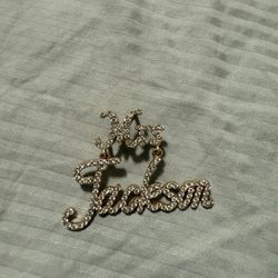 14k Diamond “Mrs Jackson” Pendant For Chain