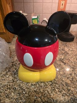 Large mickey mouse cookie jar