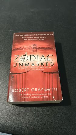 Zodiac Unmasked by Robert Graysmith Paperback